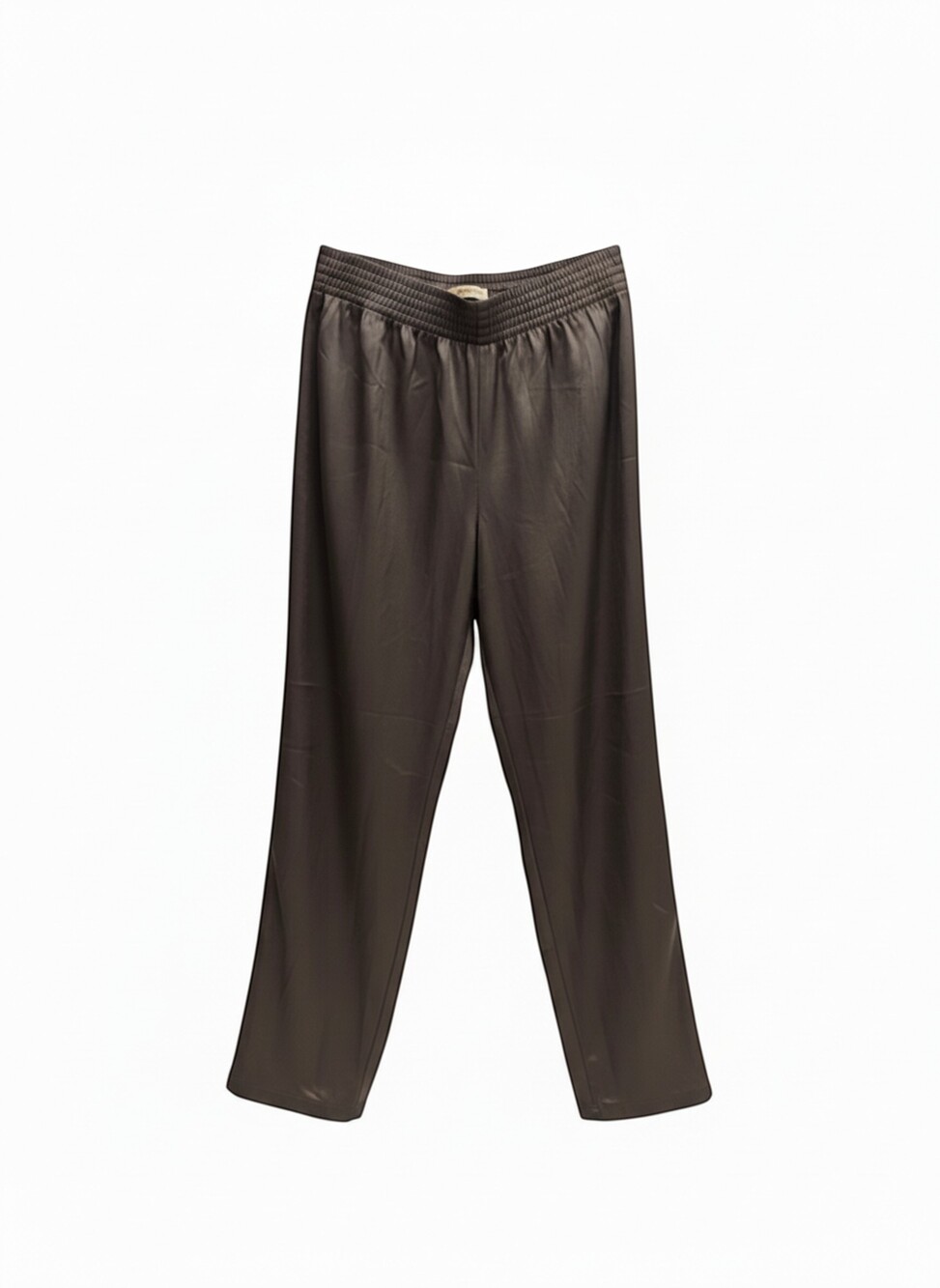 Babaton Aritzia Tribute Satin Pant in Dark Gray - S